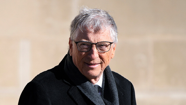 빌 게이츠 마이크로소프트 창업자.  AP연합